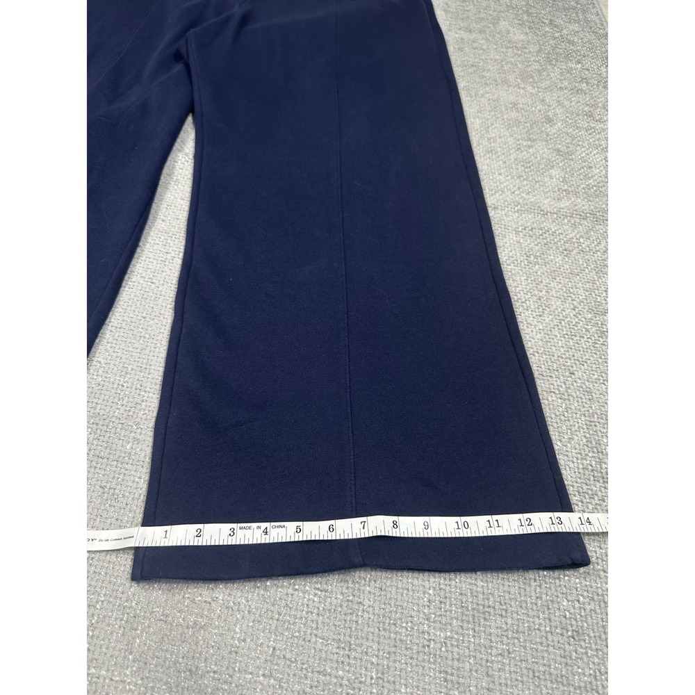 Gap Sweatpants Womens XXL Blue VintageSoft Seamed Wide Leg Loungewear - Picture 6 of 12